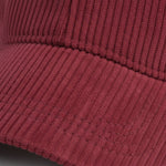 Men’s Cotton Corduroy Baseball Cap with Curved Brim
