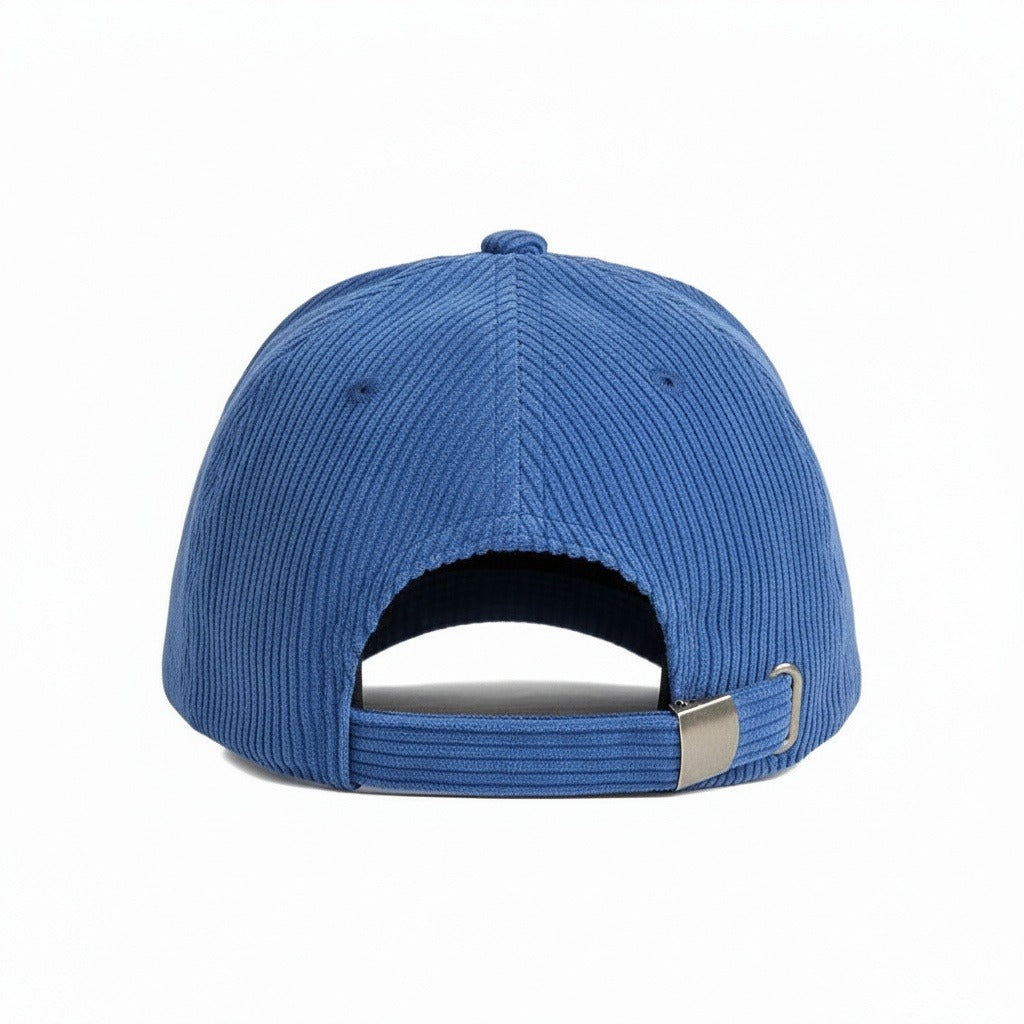 Men’s Cotton Corduroy Baseball Cap with Curved Brim