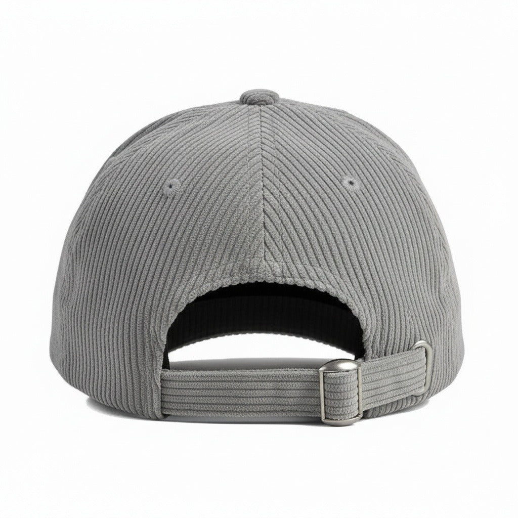 Men’s Cotton Corduroy Baseball Cap with Curved Brim