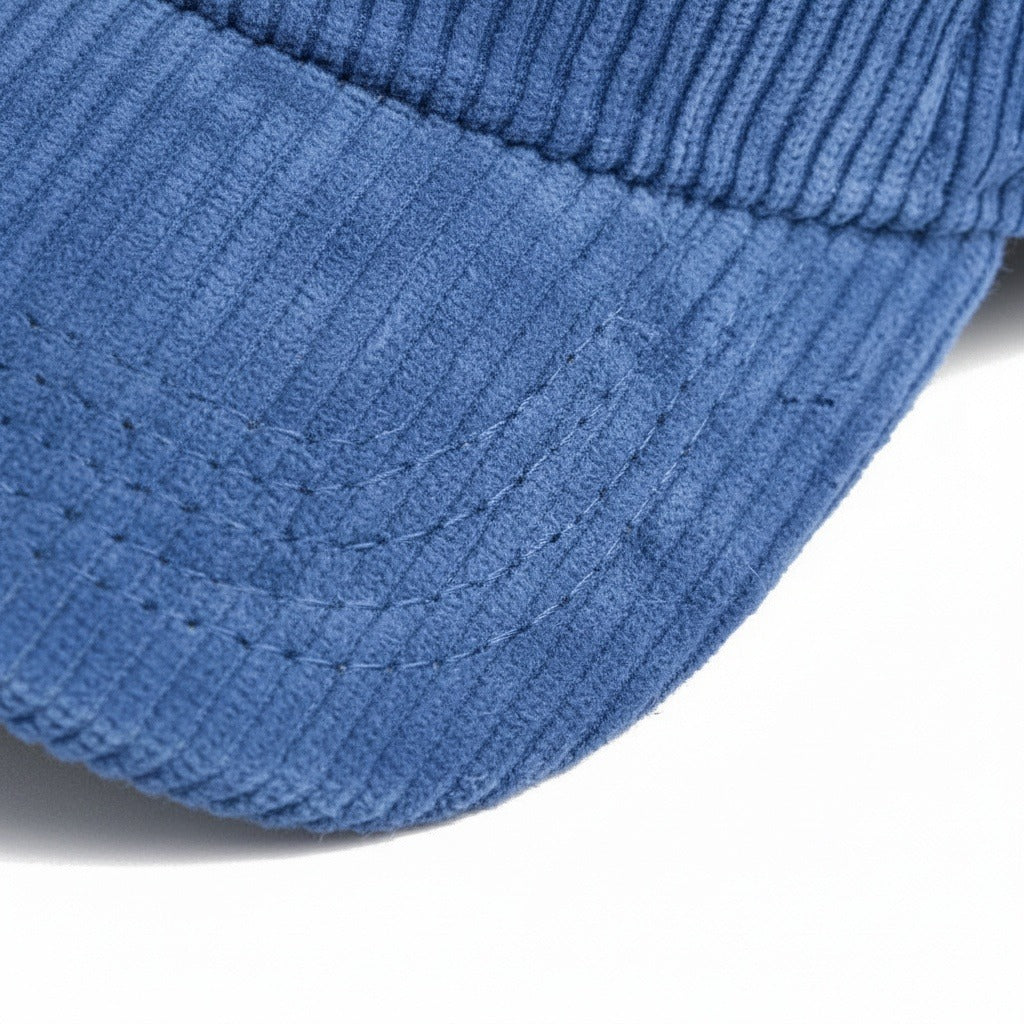 Men’s Cotton Corduroy Baseball Cap with Curved Brim