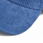 Men’s Cotton Corduroy Baseball Cap with Curved Brim