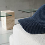 Men’s Cotton Corduroy Baseball Cap with Curved Brim