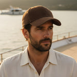 Men’s Cotton Corduroy Baseball Cap with Curved Brim
