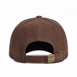 Men’s Cotton Corduroy Baseball Cap with Curved Brim