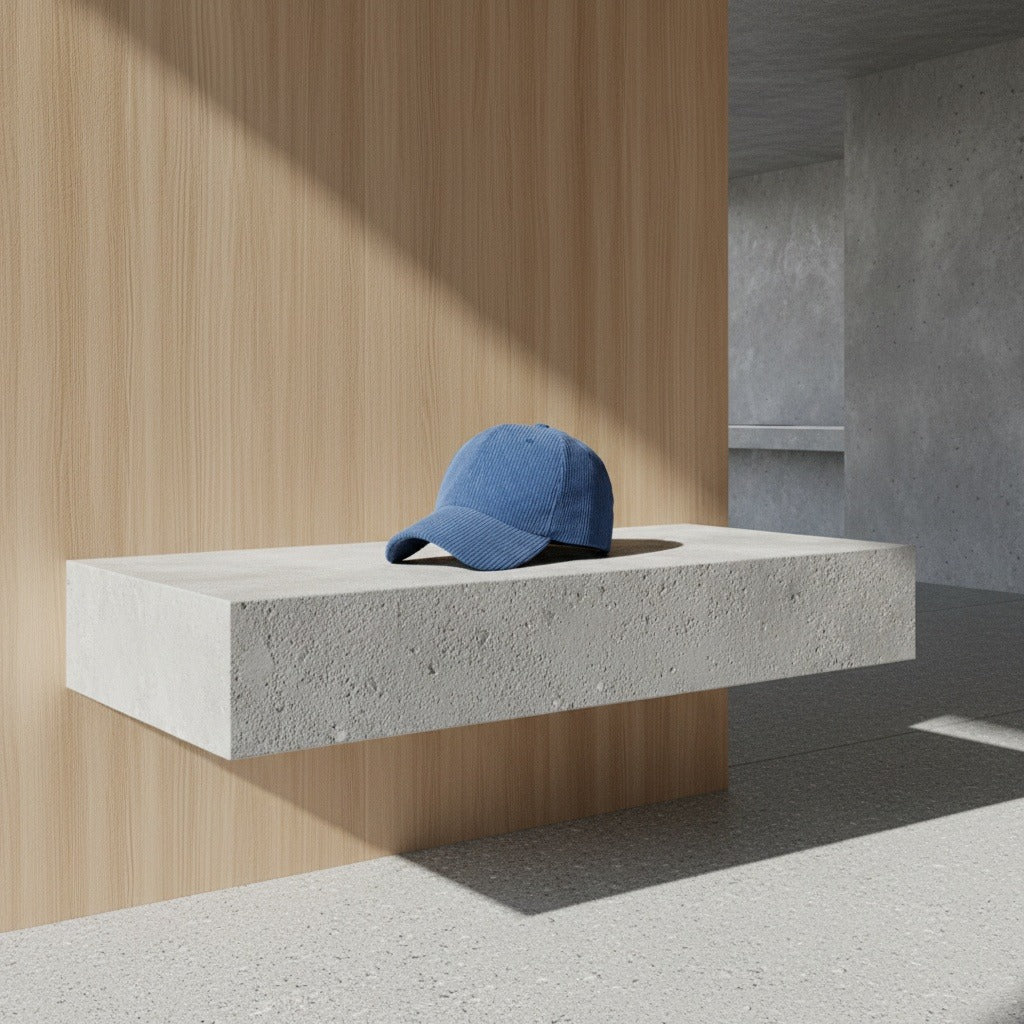 Men’s Cotton Corduroy Baseball Cap with Curved Brim