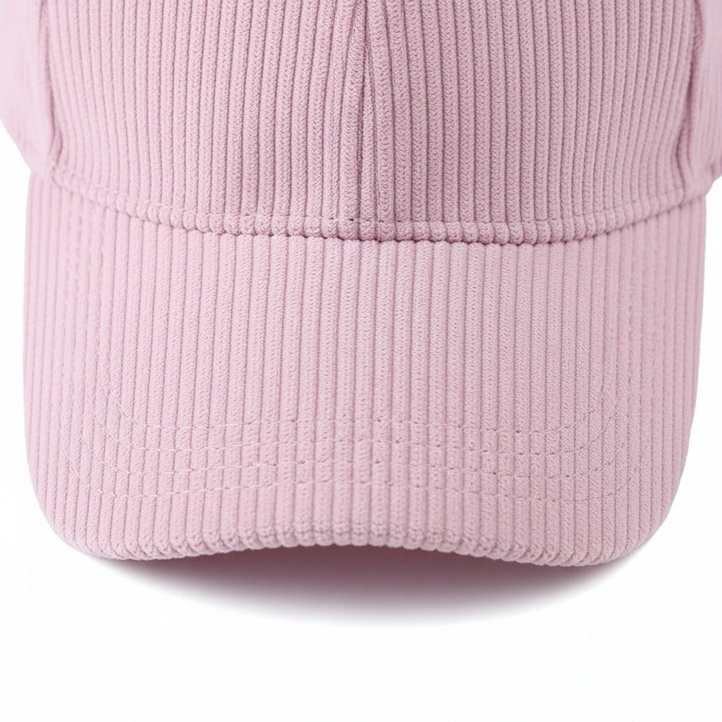 Men’s Cotton Corduroy Baseball Cap with Curved Brim