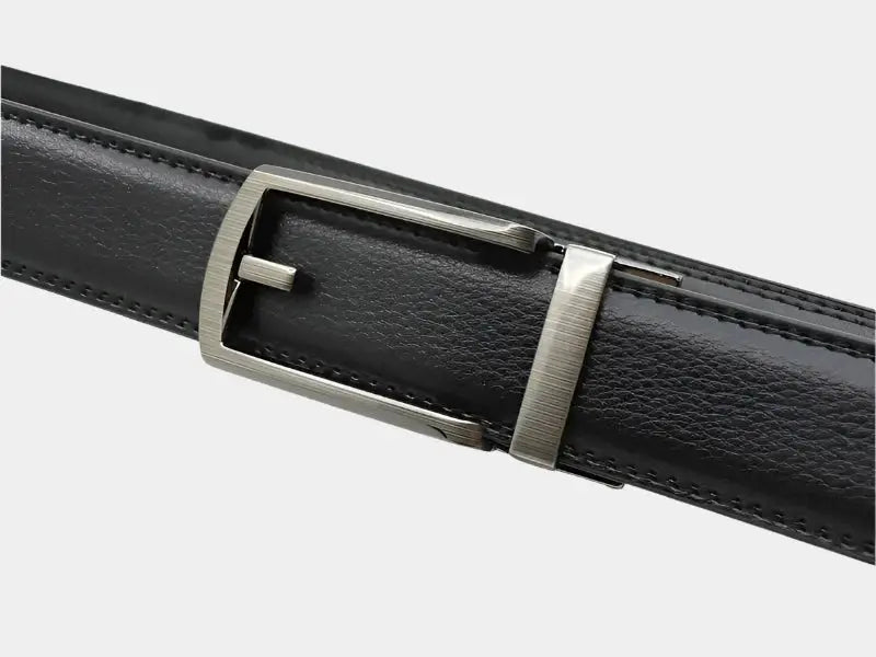 Darevon – Gunmetal Automatic-Buckle Dress Belt