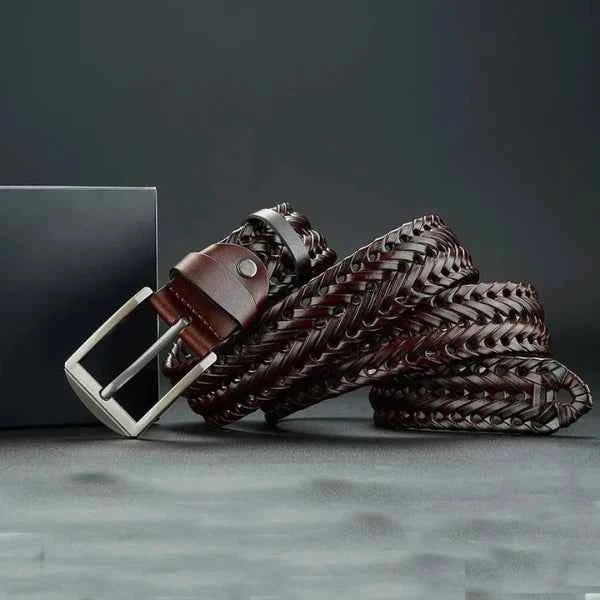 Brevano – Braided Pin-Buckle Belt