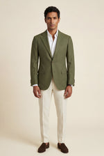 Men's Slim Fit Blazer with Two-Button Fastening