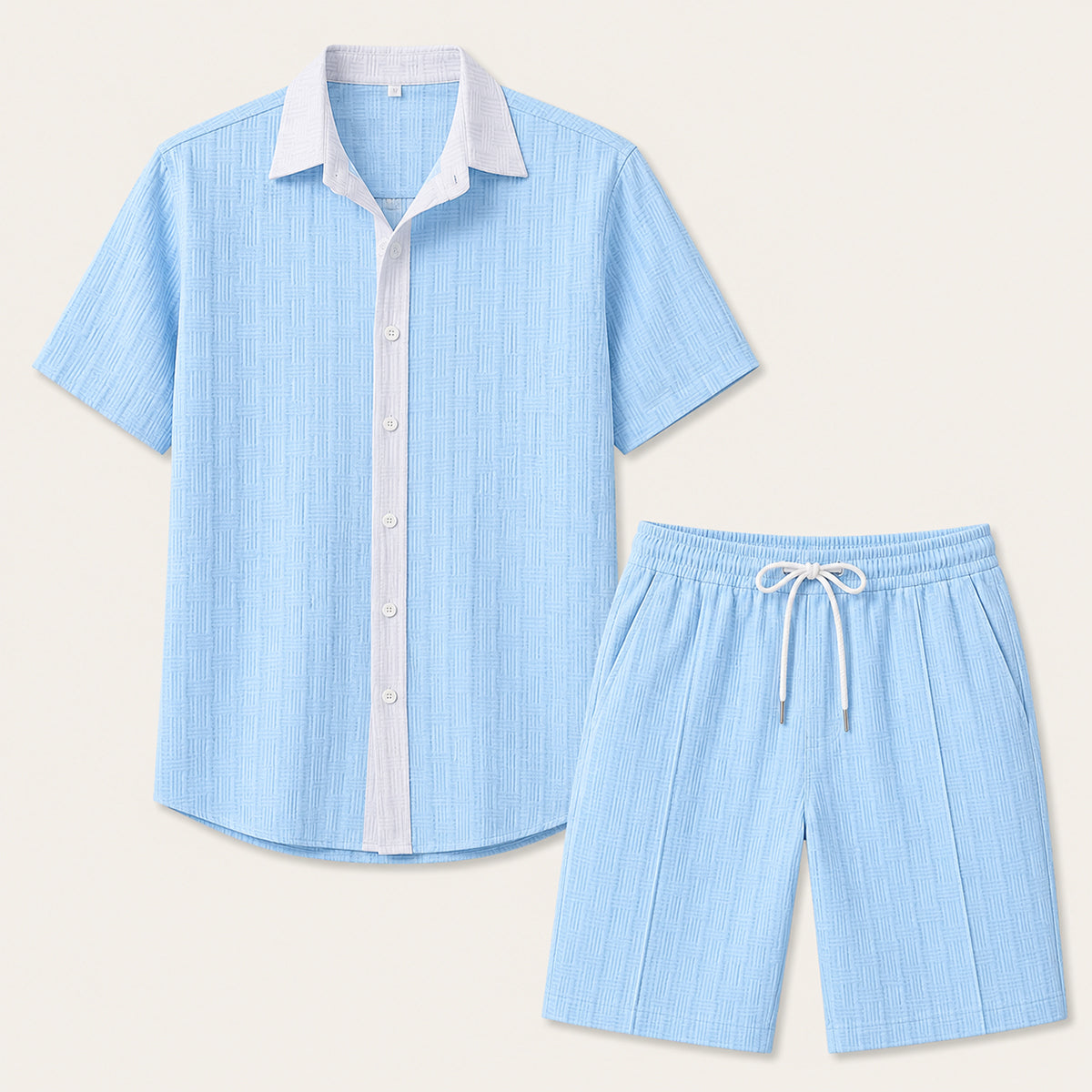 Faveron – Short-Sleeve Shirt and Shorts Set