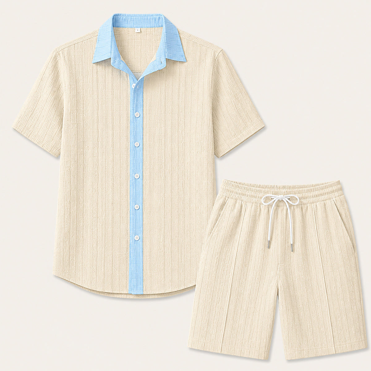 Faveron – Short-Sleeve Shirt and Shorts Set