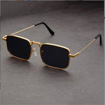Men's Square Sunglasses with Metal Frame