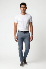 Men's Slim Fit Chinos with Tapered Leg