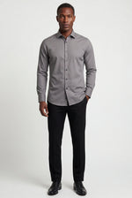 Men's Long Sleeve Shirt in Fitted Cut