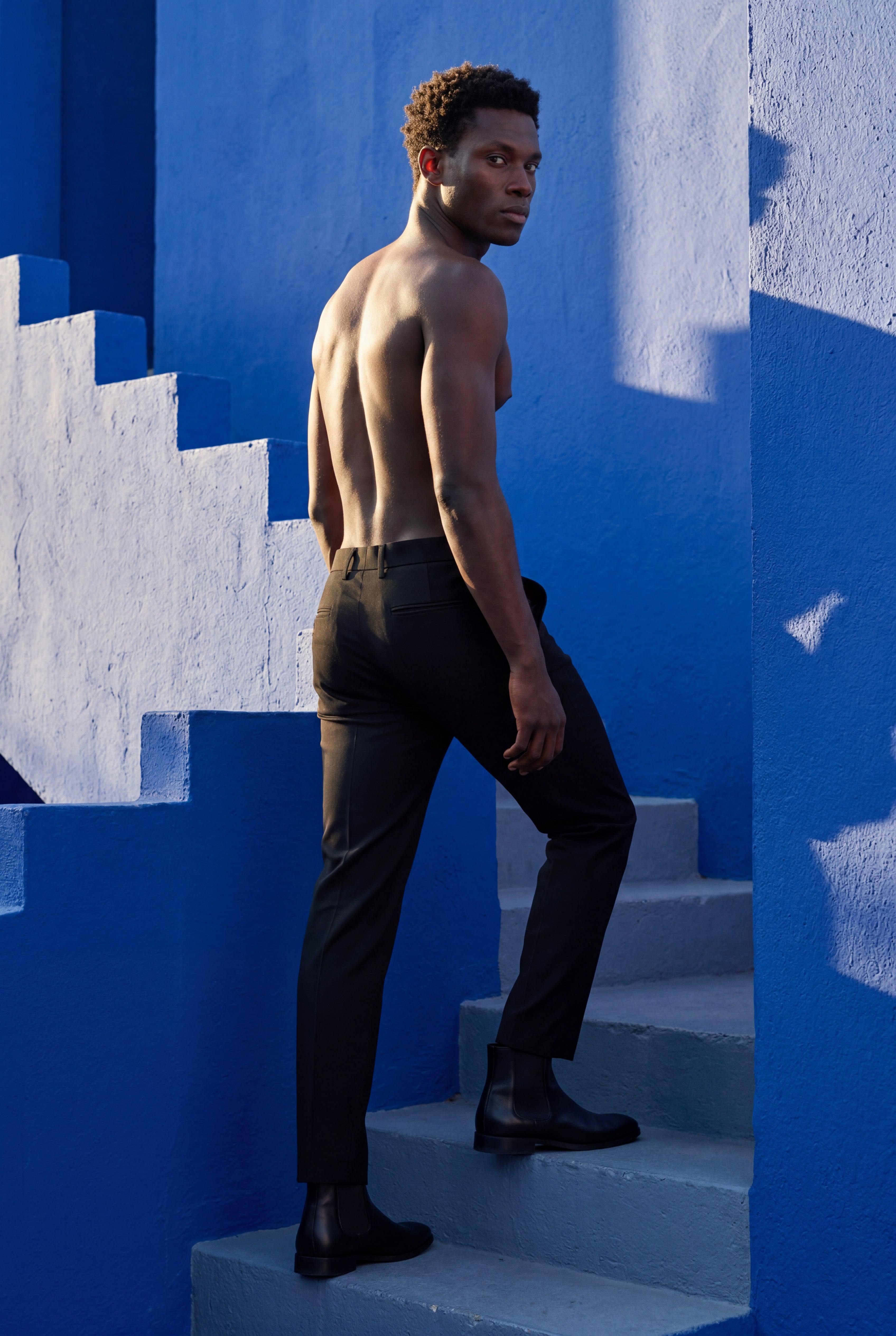 Odraven – Mid-Grey Slim-Fit Tapered Trousers