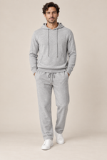 Men’s 100% Merino Wool Knitted Hoodie and Trouser Set