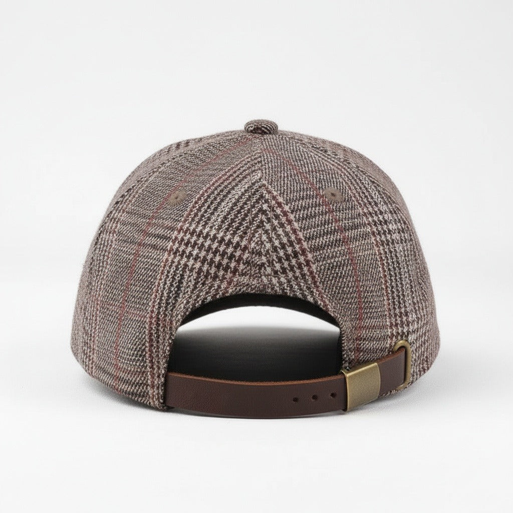 Men’s Heritage Check Baseball Cap with Curved Brim