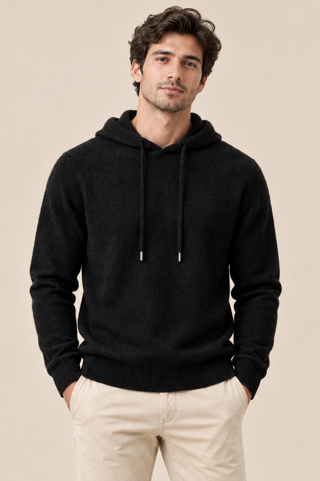 Men’s 100% Australian Extrafine Merino Wool Hoodie