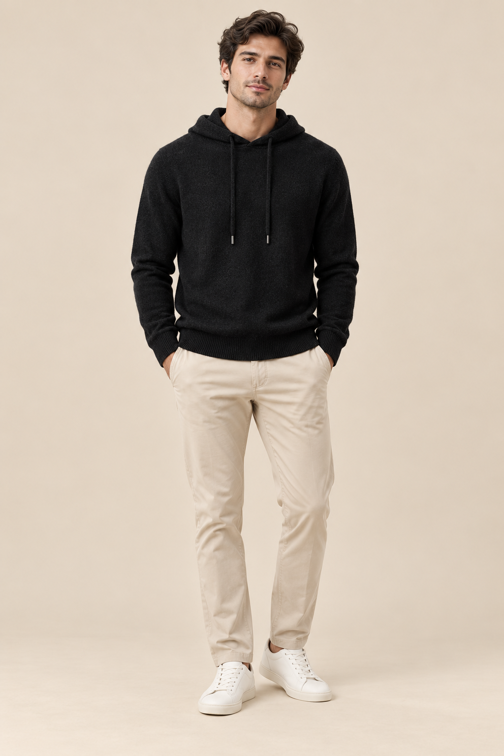 Men’s 100% Australian Extrafine Merino Wool Hoodie
