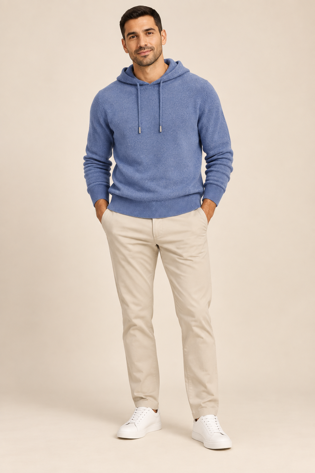 Men’s 100% Australian Extrafine Merino Wool Hoodie