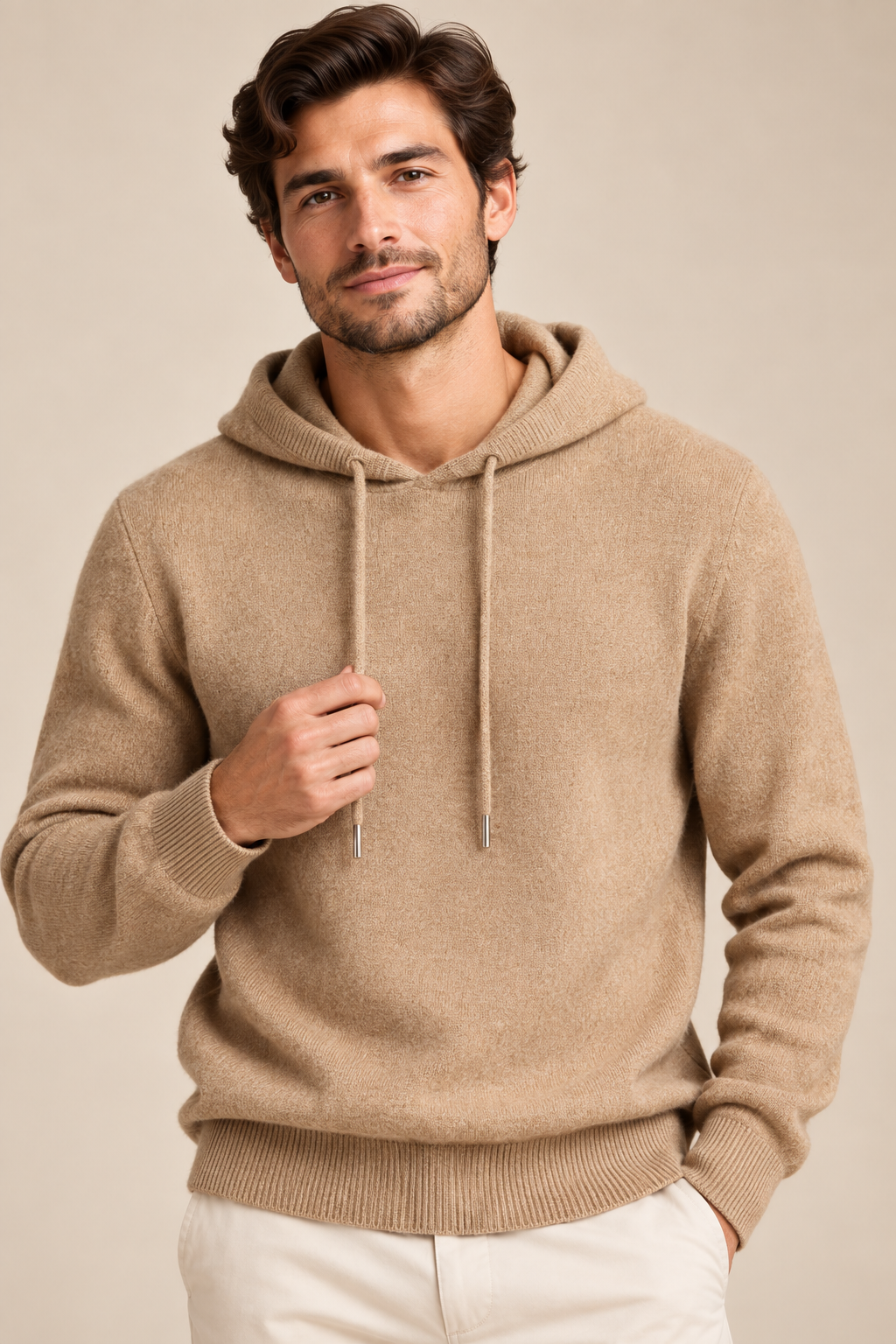 Men’s 100% Australian Extrafine Merino Wool Hoodie