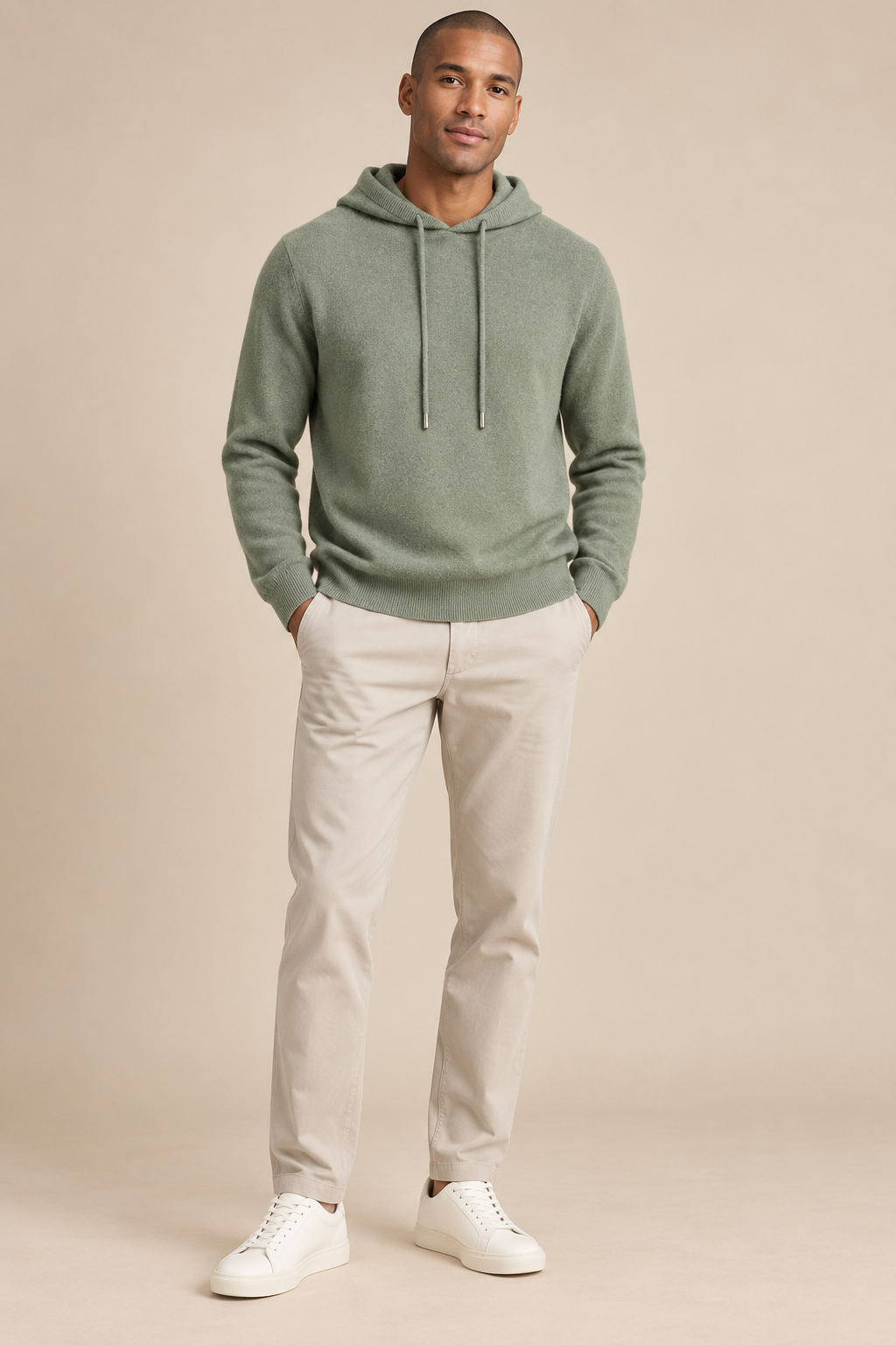 Men’s 100% Australian Extrafine Merino Wool Hoodie