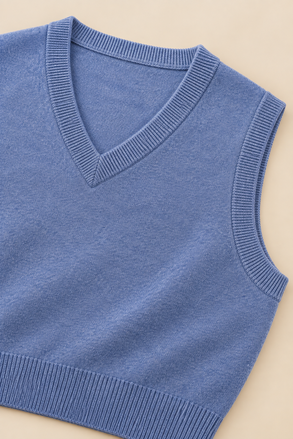 Men’s 100% Merino Wool Knitted V-Neck Sweater Vest