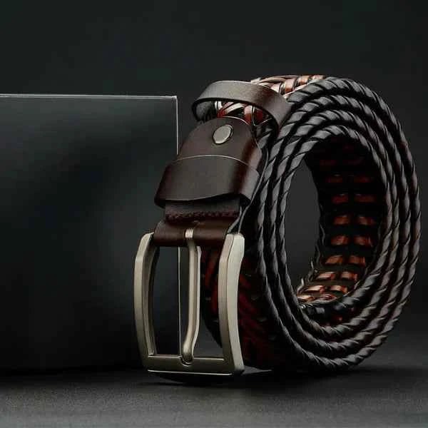 Brevano – Braided Pin-Buckle Belt