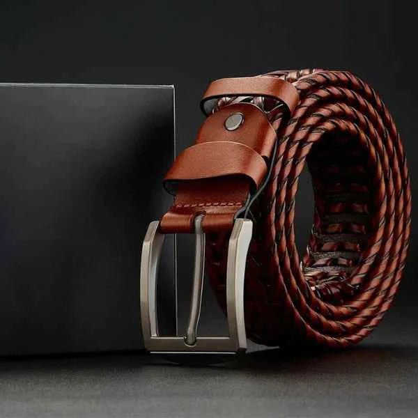 Brevano – Braided Pin-Buckle Belt