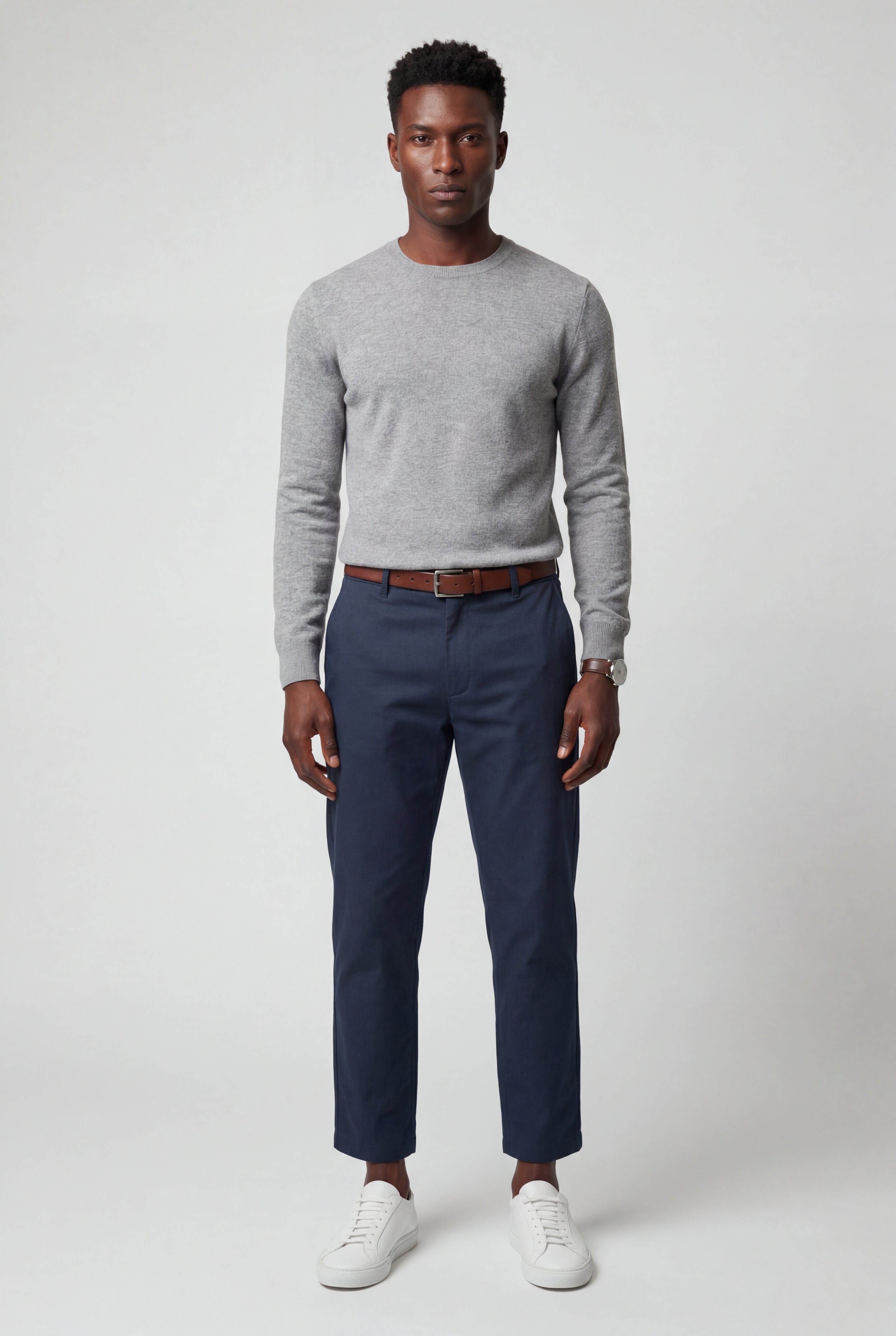 Marvello – Straight-Leg Chino Trousers
