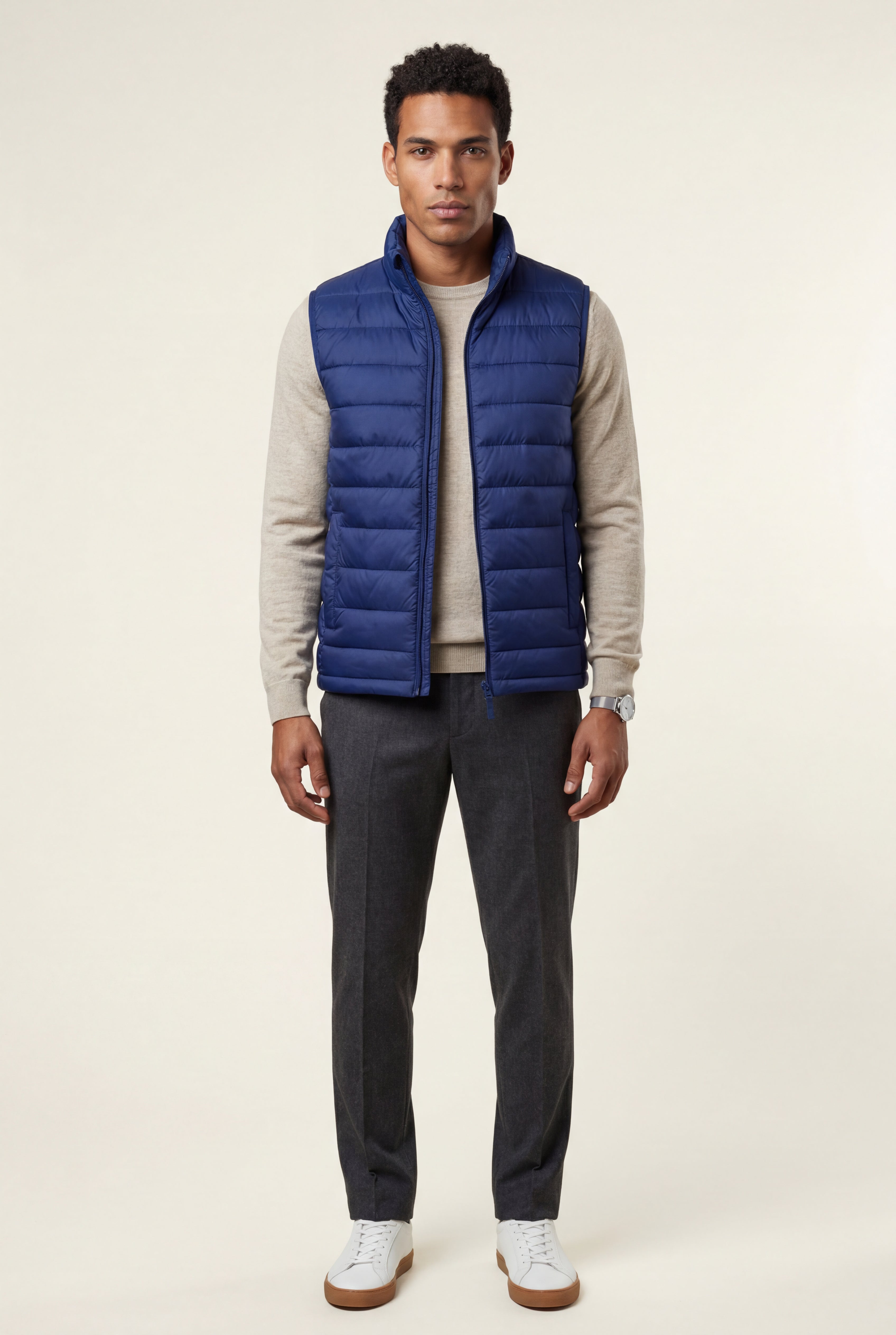 Orvellan – Padded High-Collar Vest