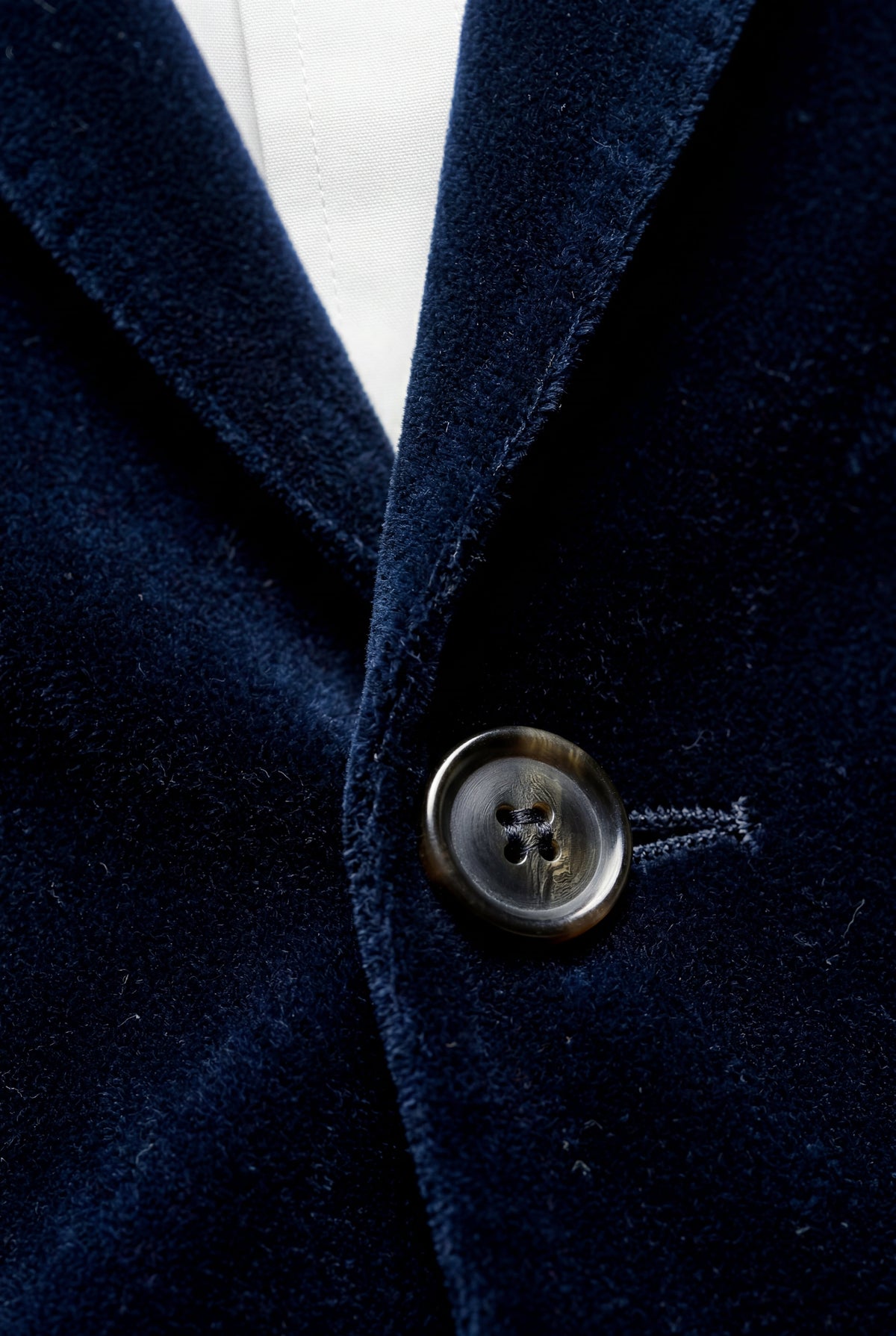 Men's Slim Fit Blazer with Single-Button Fastening