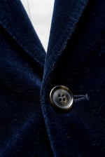 Men's Slim Fit Blazer with Single-Button Fastening