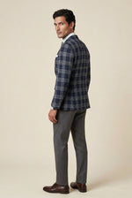 Men's Slim Fit Blazer with Two-Button Fastening
