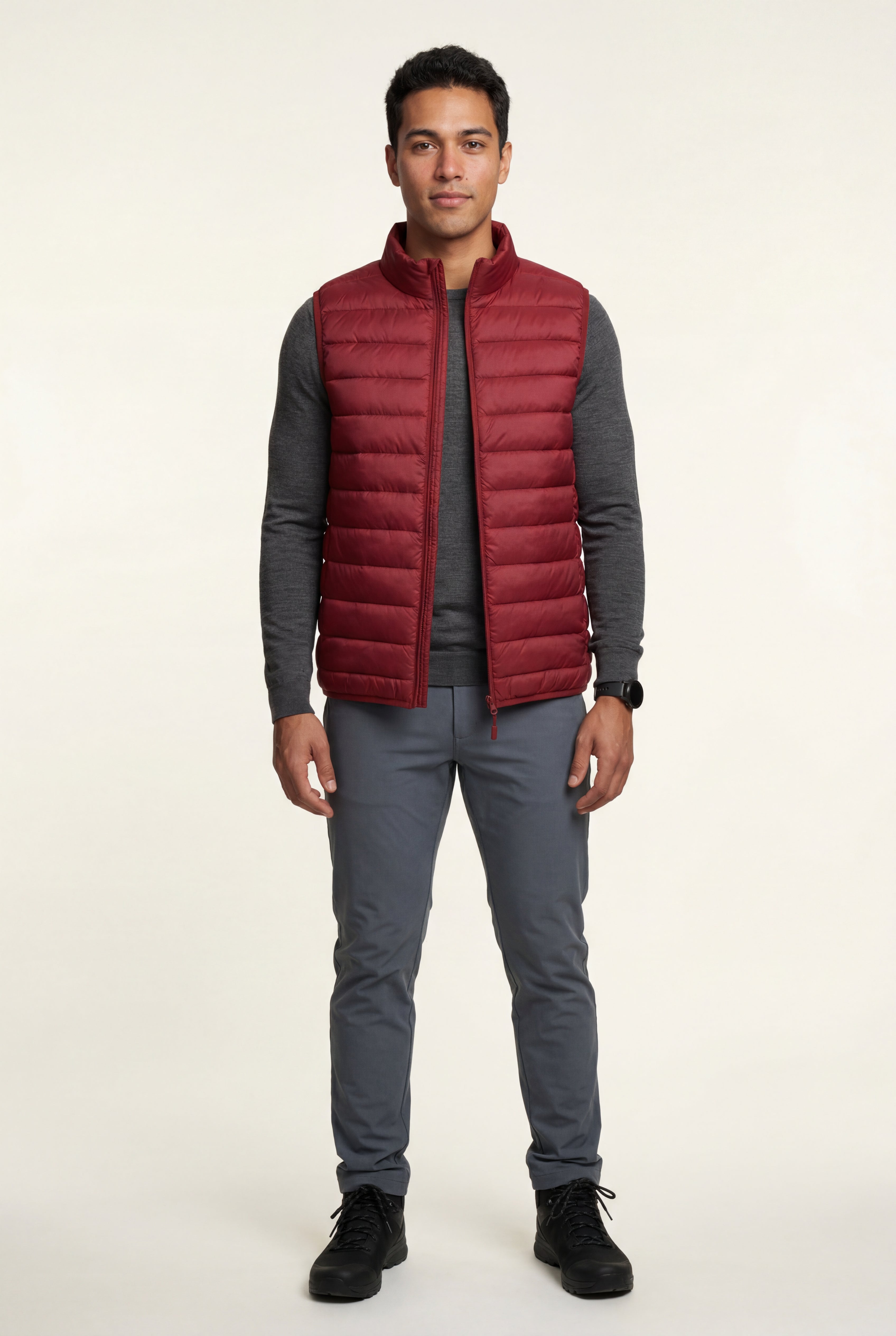 Orvellan – Padded High-Collar Vest
