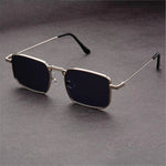 Men's Square Sunglasses with Metal Frame