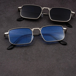Men's Square Sunglasses with Metal Frame