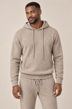 Men’s 100% Merino Wool Knitted Hoodie and Trouser Set