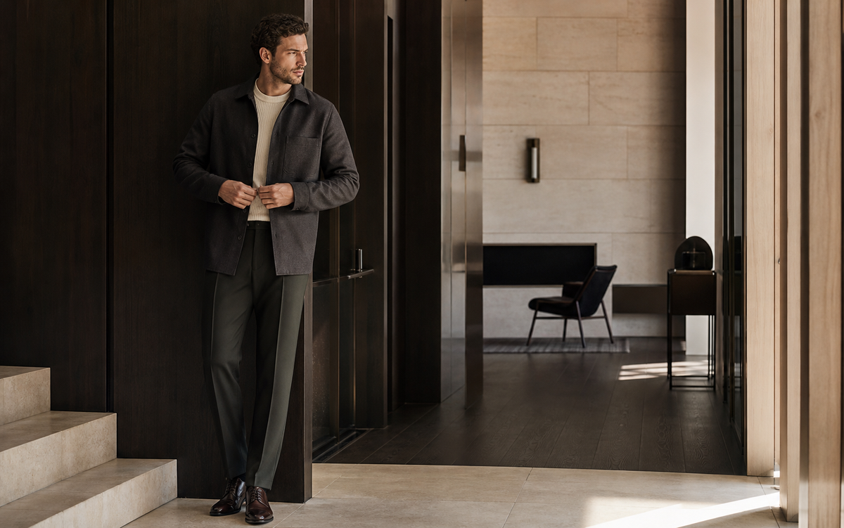A wardrobe with a point of view.