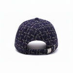 Men’s Textured Baseball Cap with Curved Brim