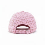 Men’s Textured Baseball Cap with Curved Brim