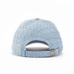 Men’s Textured Baseball Cap with Curved Brim