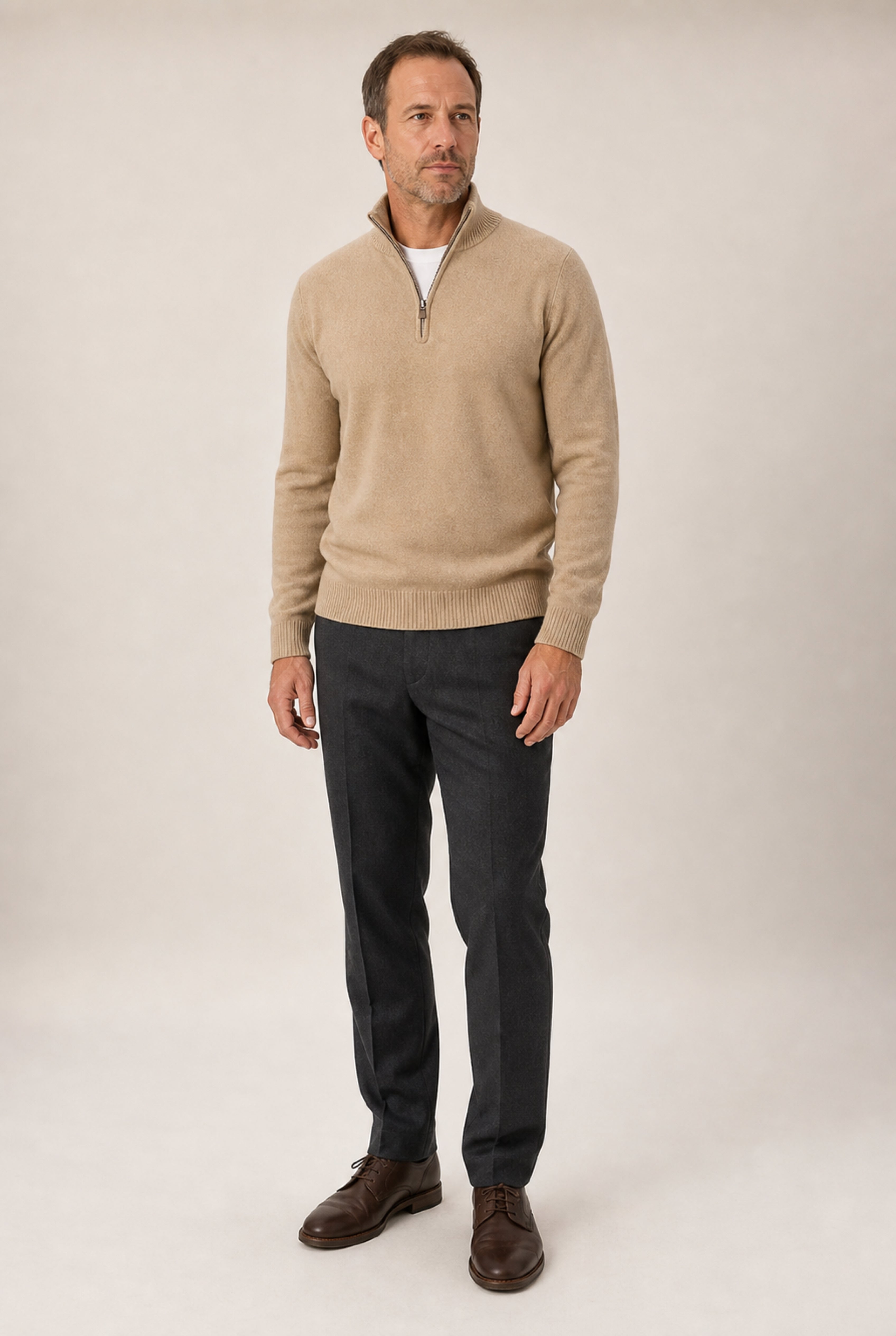 Denvor – Long-Sleeve Zip Sweater