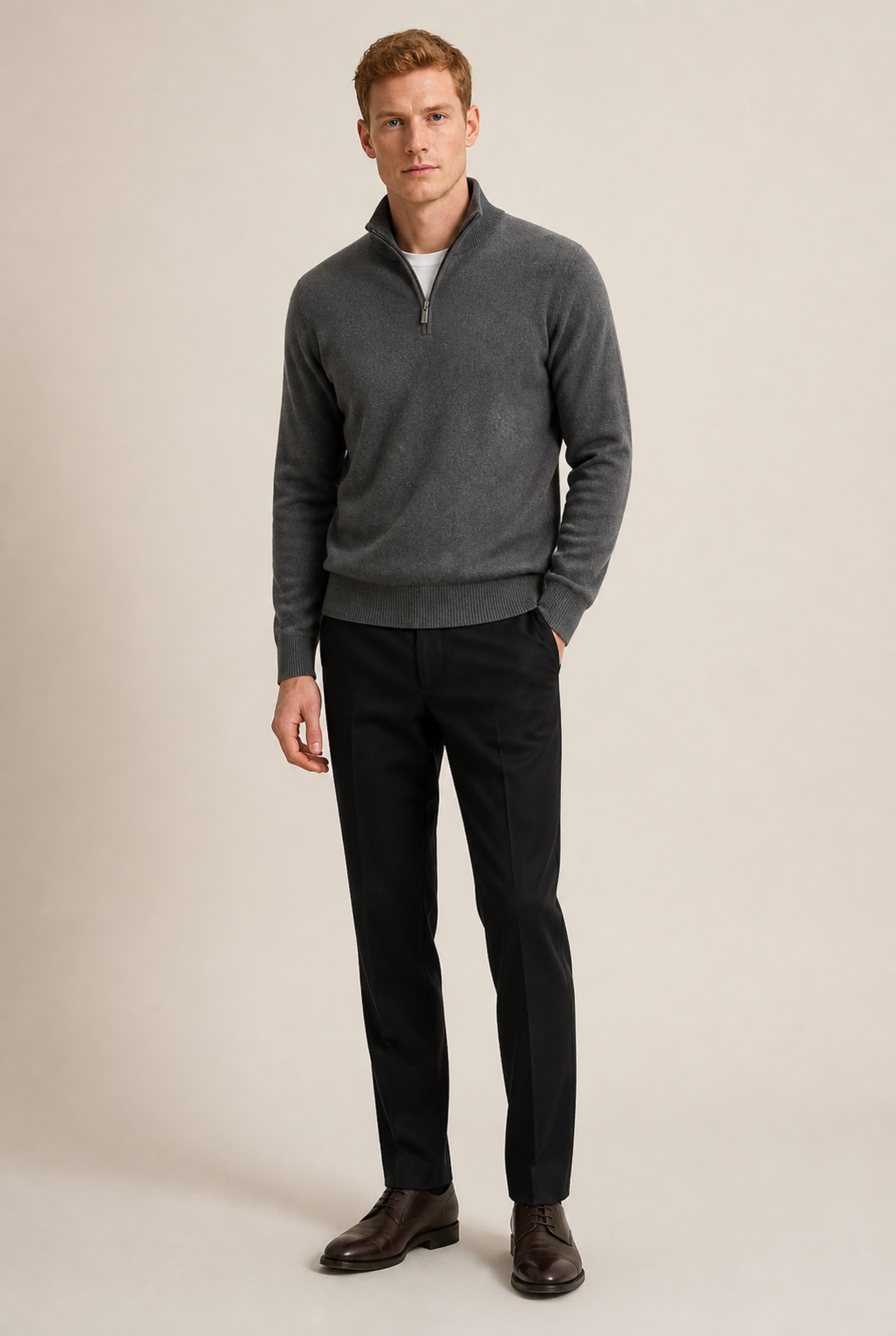 Denvor – Long-Sleeve Zip Sweater