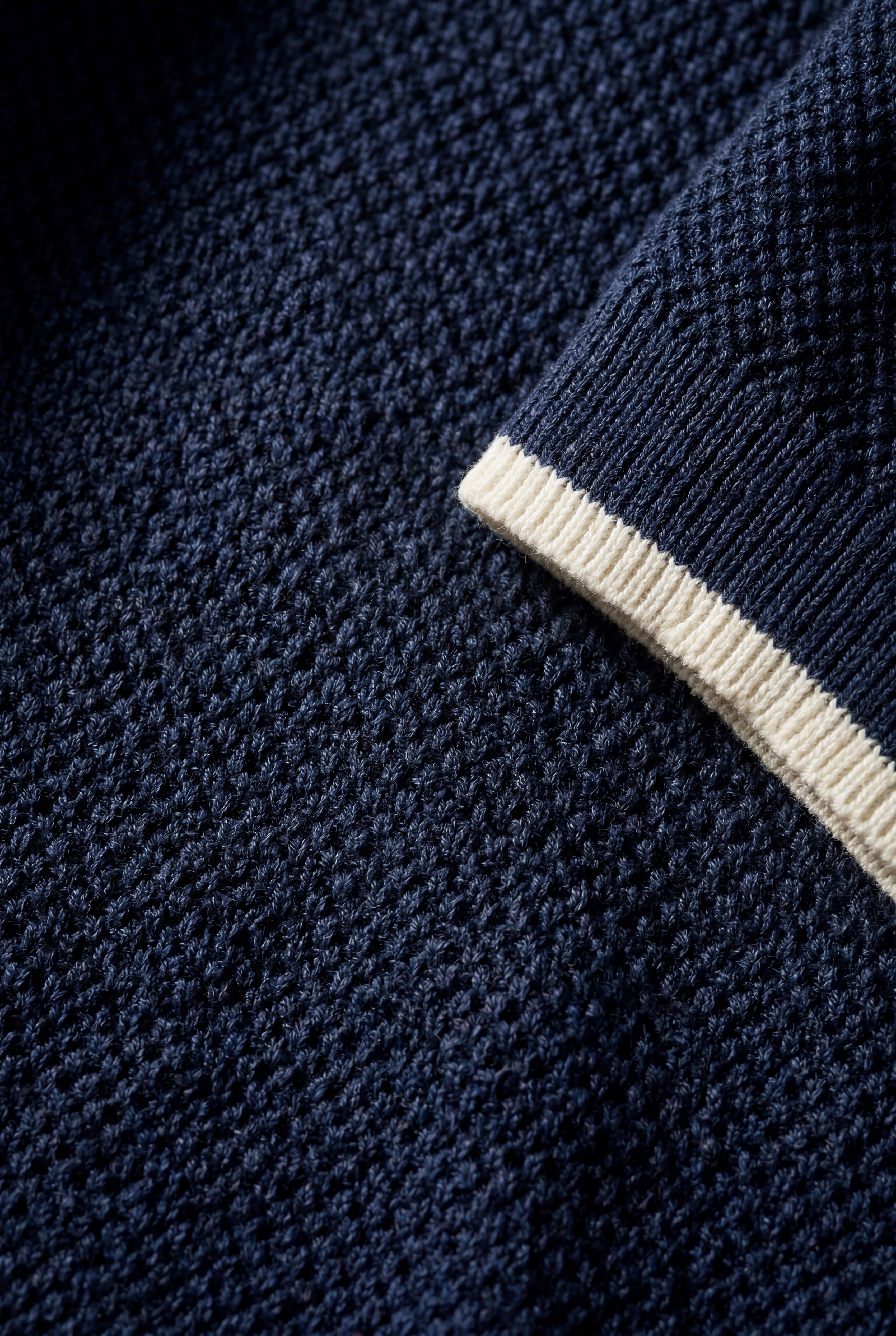 Veldorin – Contrast-Tipped Open-Collar Polo Shirt