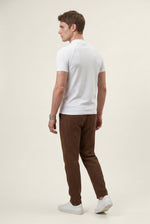 Men's Fitted Crew Neck T-Shirt - White