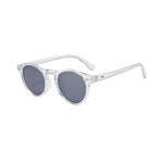 Men's Round Sunglasses with Keyhole Bridge