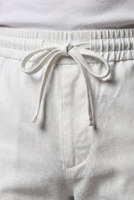 Men's Drawstring Trousers with Relaxed Straight Leg