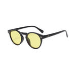 Men's Round Sunglasses with Keyhole Bridge