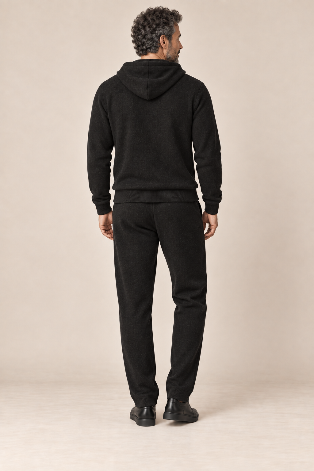 Men’s 100% Merino Wool Knitted Hoodie and Trouser Set